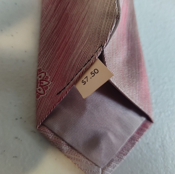 Vintage Italian All Silk Neck Tie Woven in Italy - Picture 3 of 3